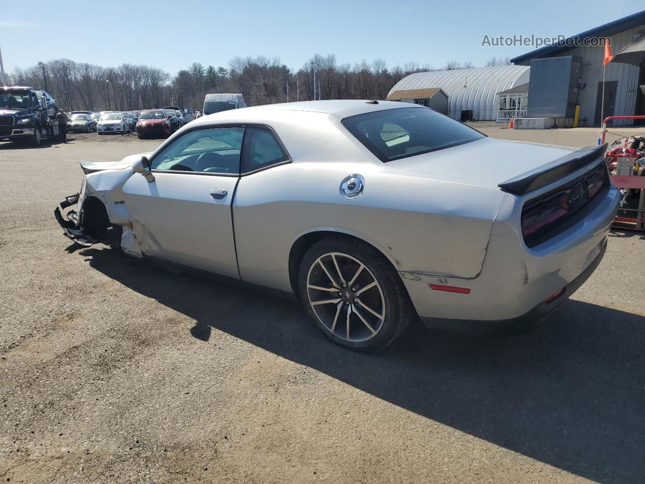 2023 Dodge Challenger R/t Silver vin: 2C3CDZBT6PH525779