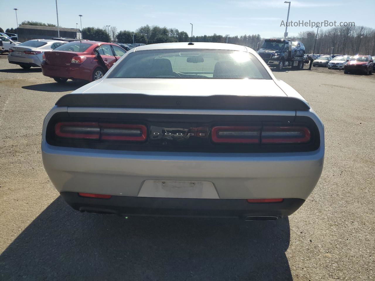 2023 Dodge Challenger R/t Silver vin: 2C3CDZBT6PH525779