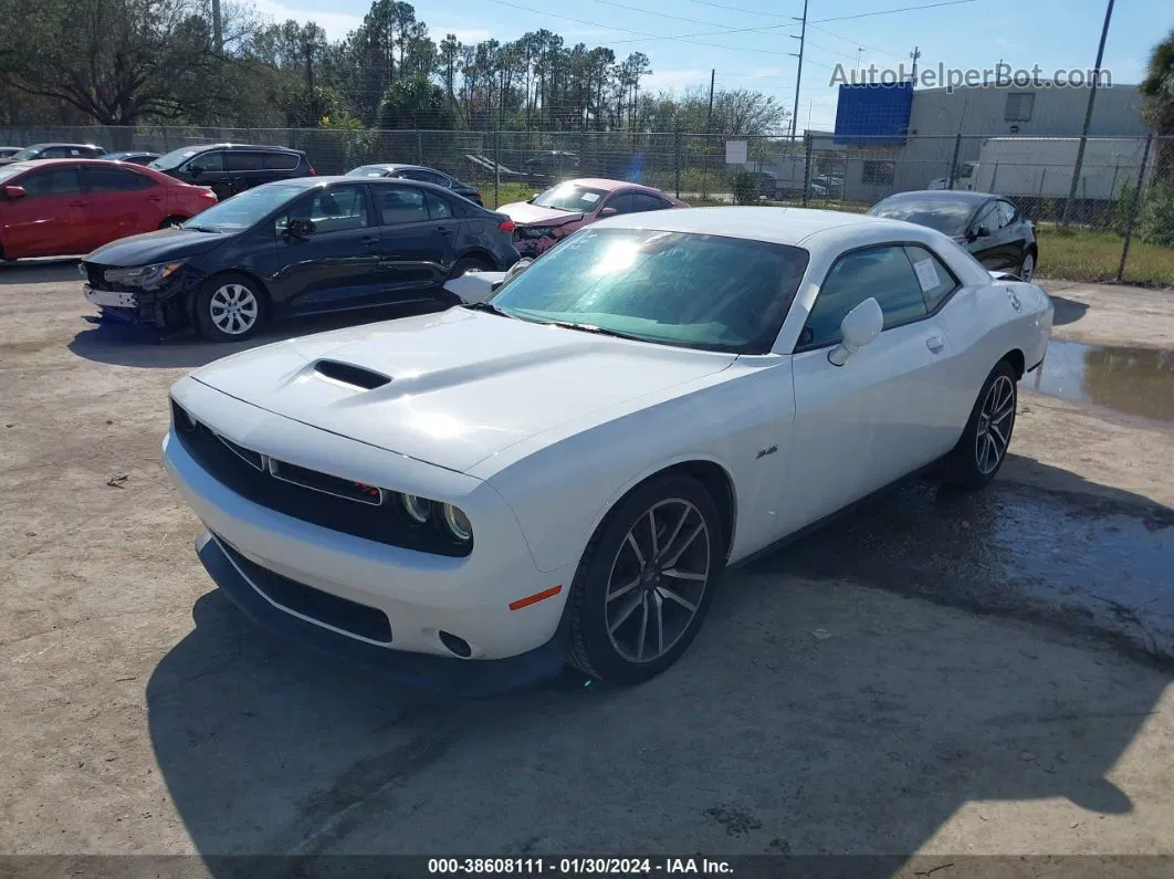 2023 Dodge Challenger R/t White vin: 2C3CDZBT6PH525815