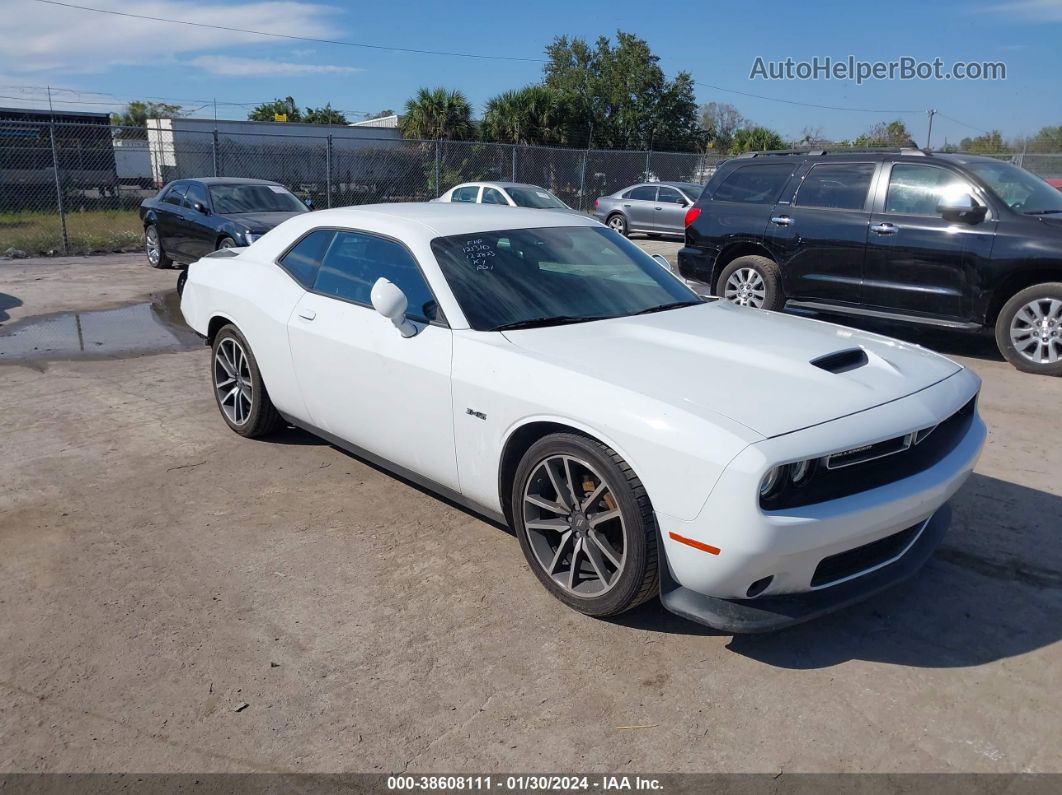 2023 Dodge Challenger R/t White vin: 2C3CDZBT6PH525815