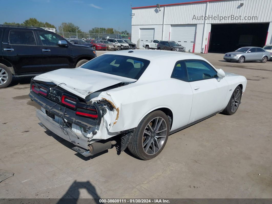 2023 Dodge Challenger R/t White vin: 2C3CDZBT6PH525815