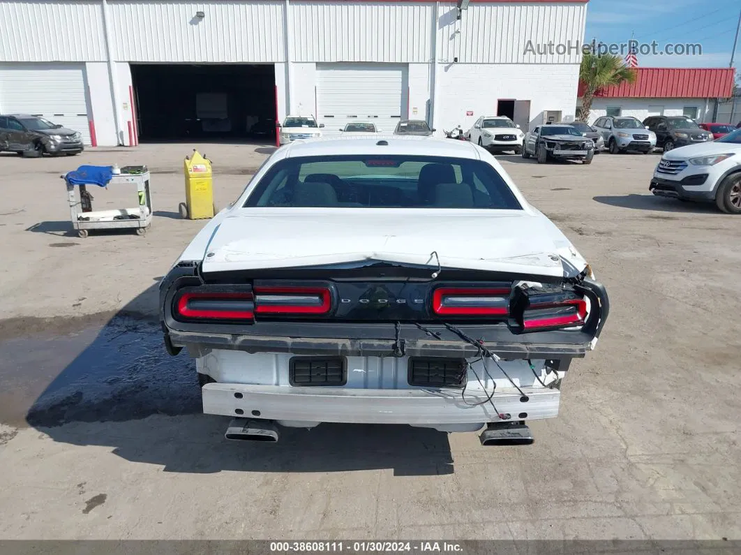 2023 Dodge Challenger R/t White vin: 2C3CDZBT6PH525815