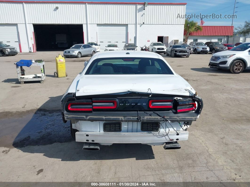 2023 Dodge Challenger R/t White vin: 2C3CDZBT6PH525815