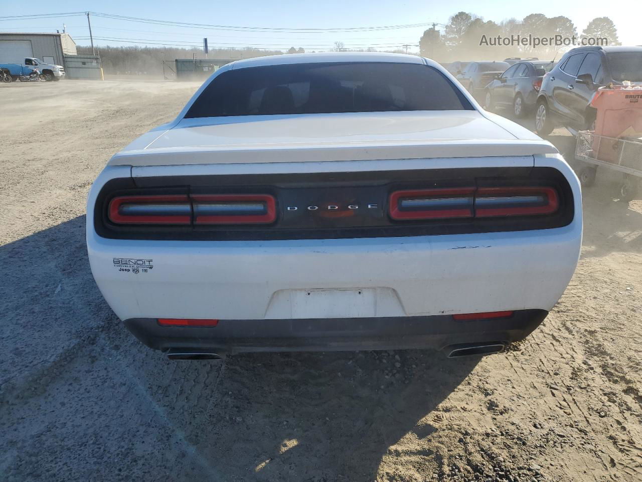 2016 Dodge Challenger R/t White vin: 2C3CDZBT7GH168547