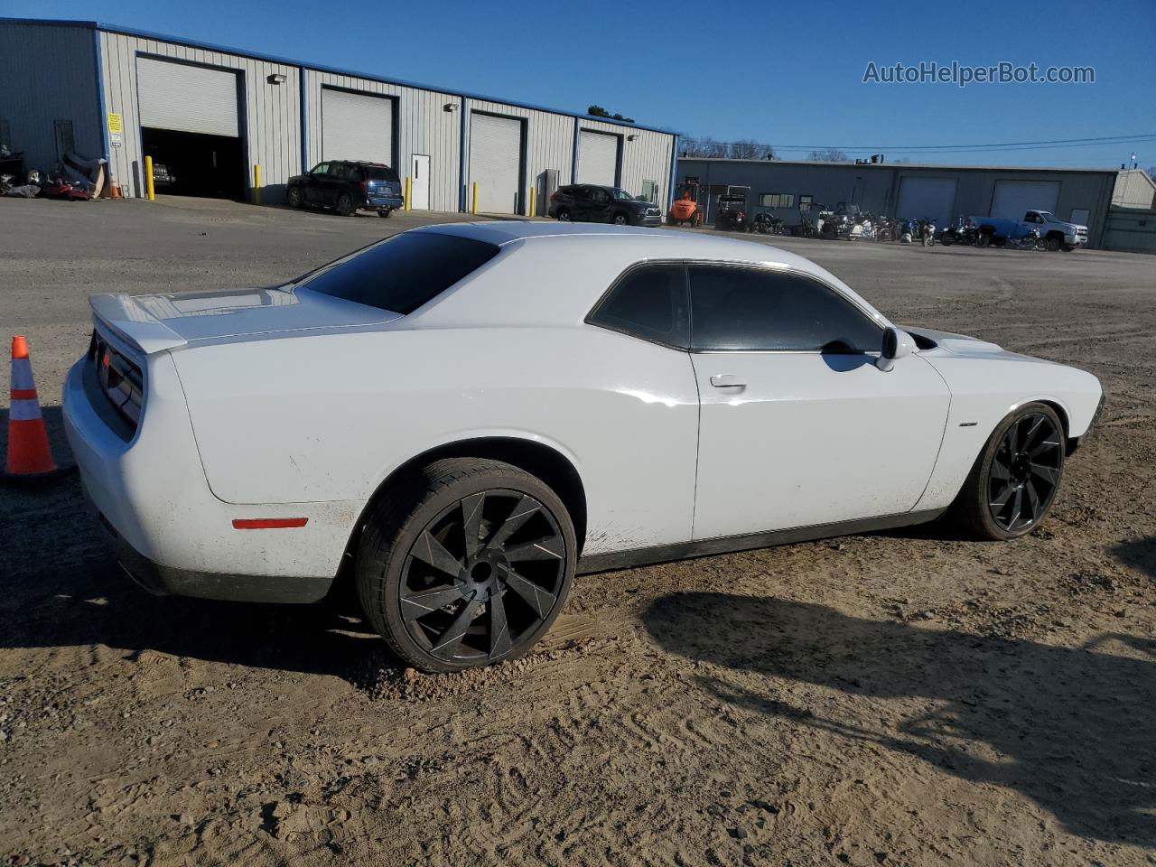 2016 Dodge Challenger R/t White vin: 2C3CDZBT7GH168547