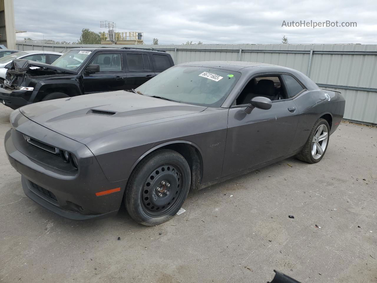 2016 Dodge Challenger R/t Black vin: 2C3CDZBT7GH284668