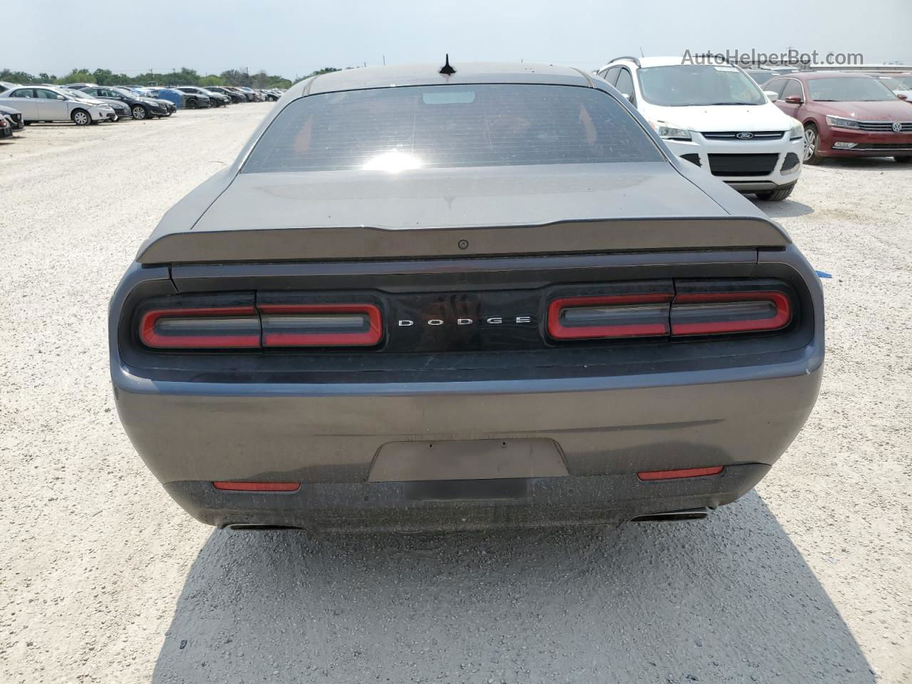 2017 Dodge Challenger R/t Gray vin: 2C3CDZBT7HH509298