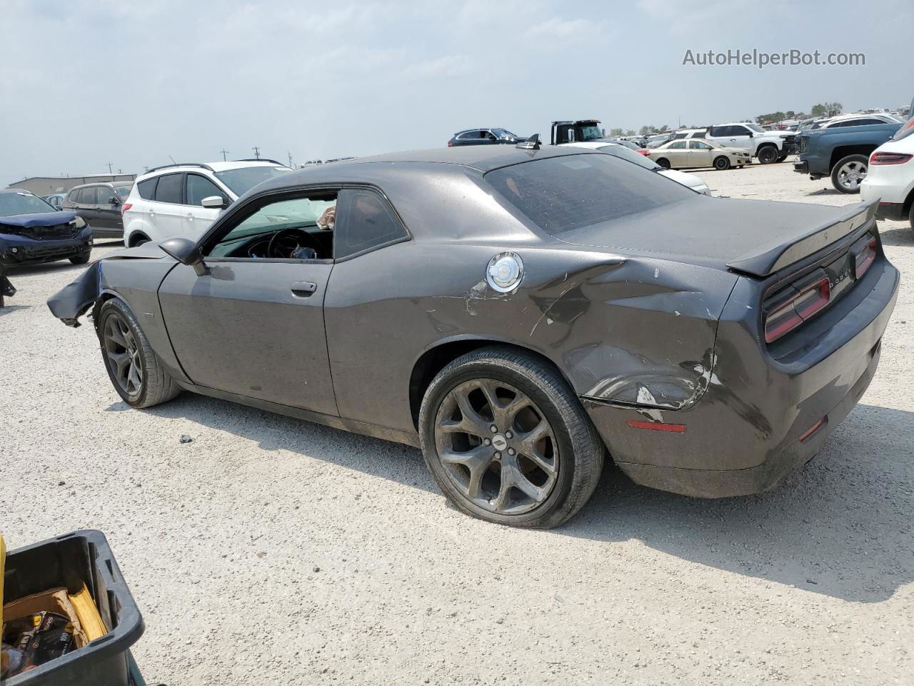 2017 Dodge Challenger R/t Gray vin: 2C3CDZBT7HH509298