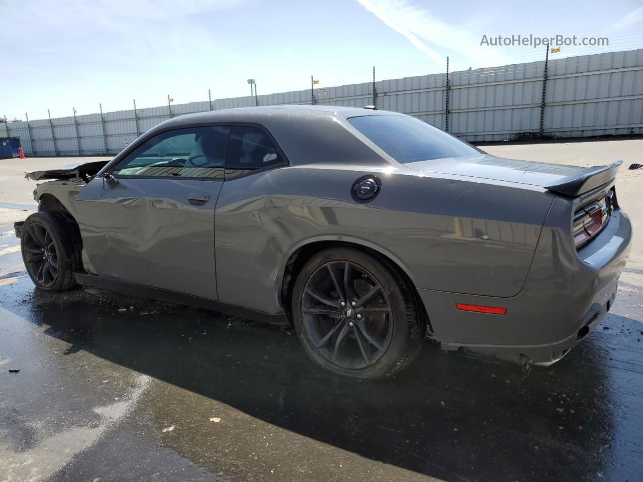 2017 Dodge Challenger R/t Gray vin: 2C3CDZBT7HH636116