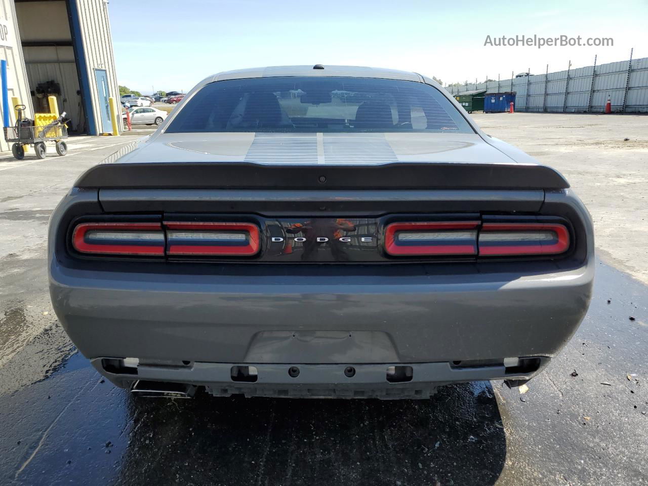 2017 Dodge Challenger R/t Gray vin: 2C3CDZBT7HH636116