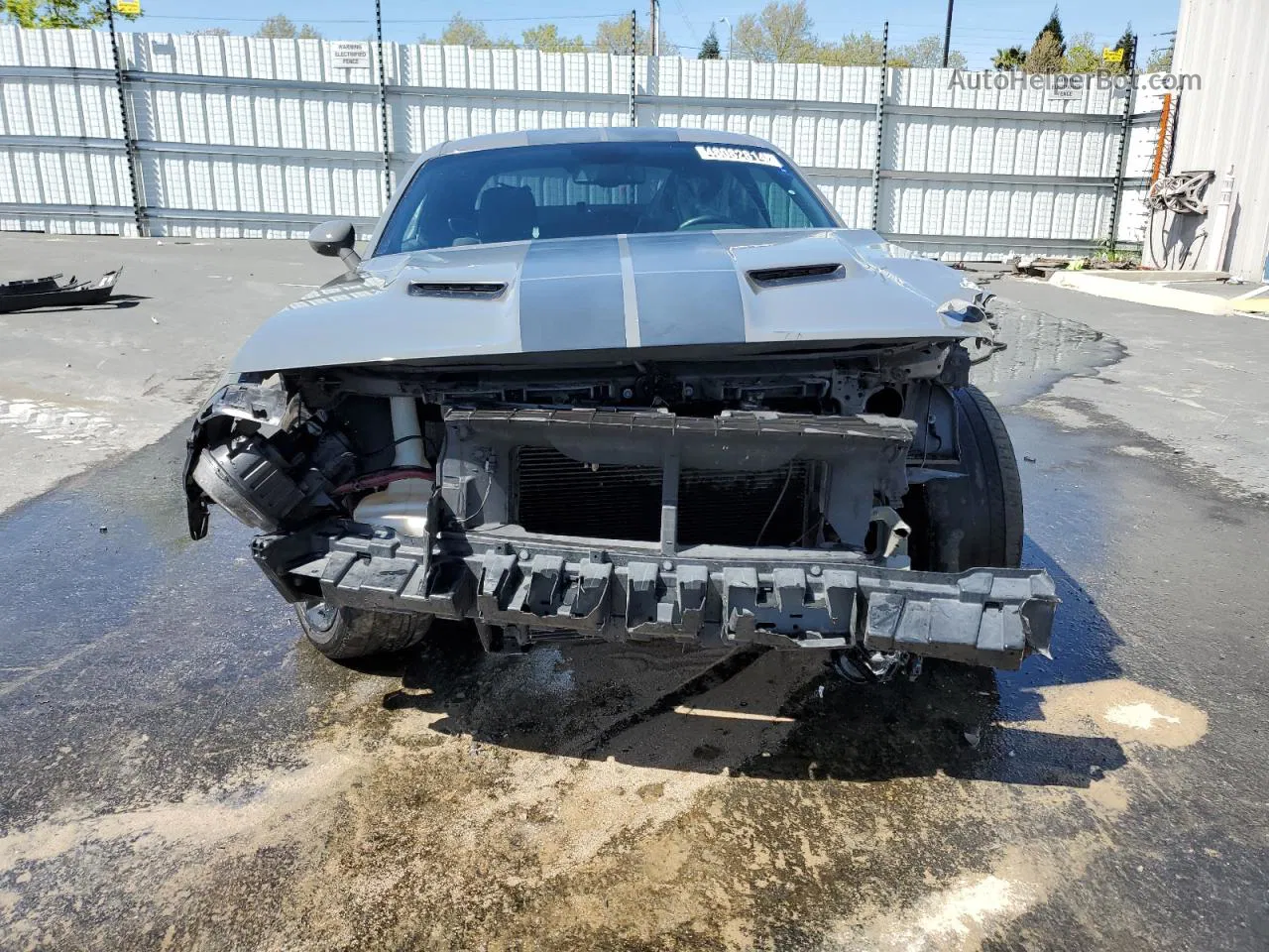 2017 Dodge Challenger R/t Gray vin: 2C3CDZBT7HH636116