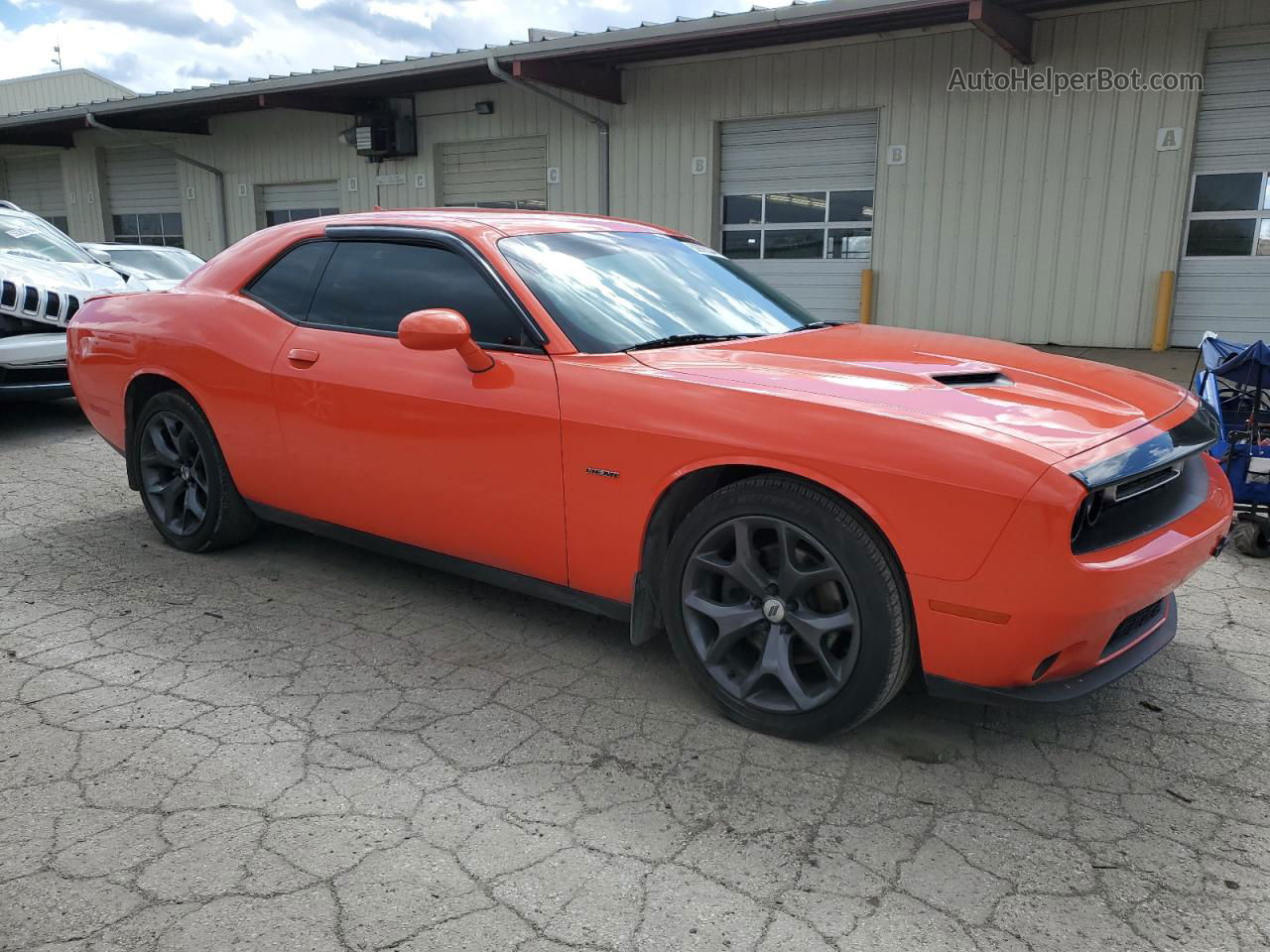 2017 Dodge Challenger R/t Оранжевый vin: 2C3CDZBT7HH655944