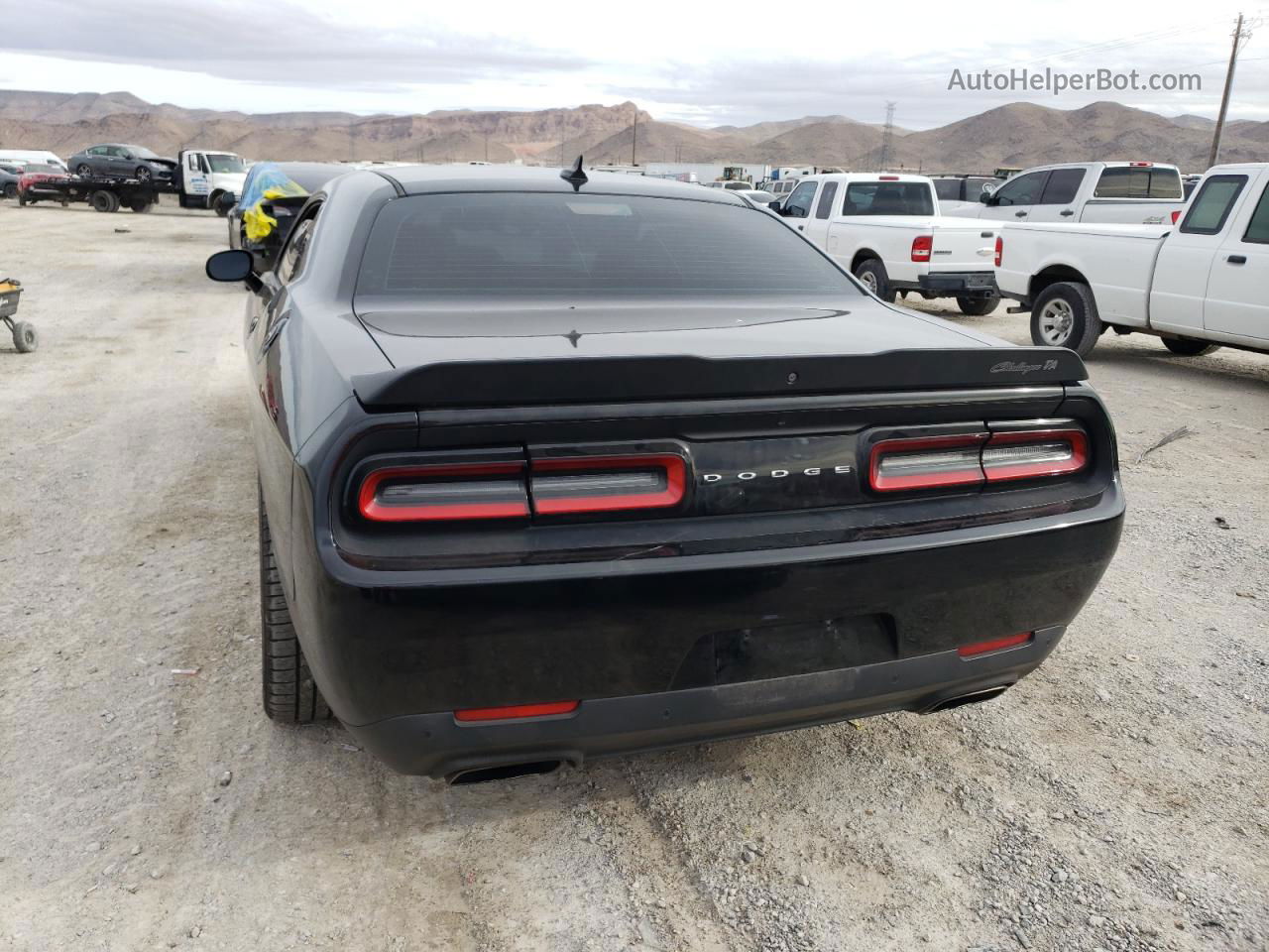 2018 Dodge Challenger R/t Черный vin: 2C3CDZBT7JH217091