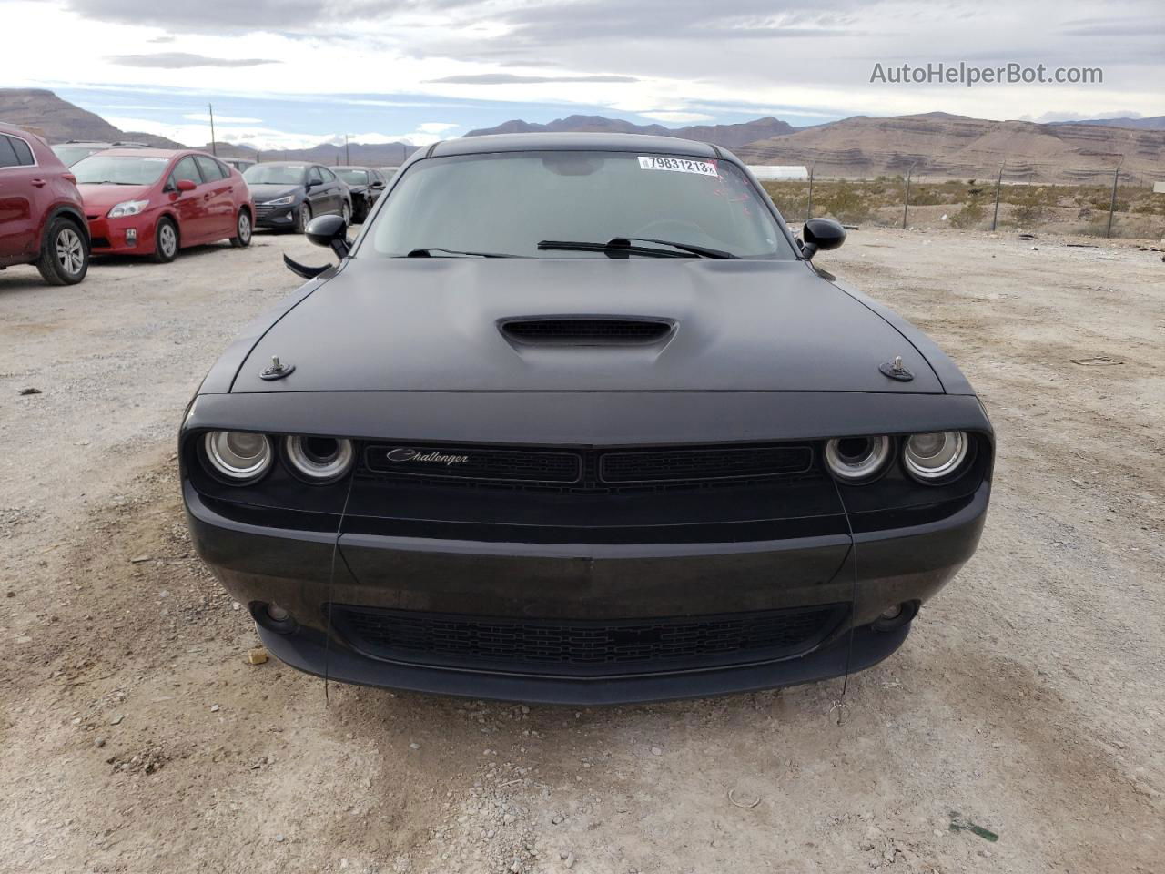 2018 Dodge Challenger R/t Black vin: 2C3CDZBT7JH217091