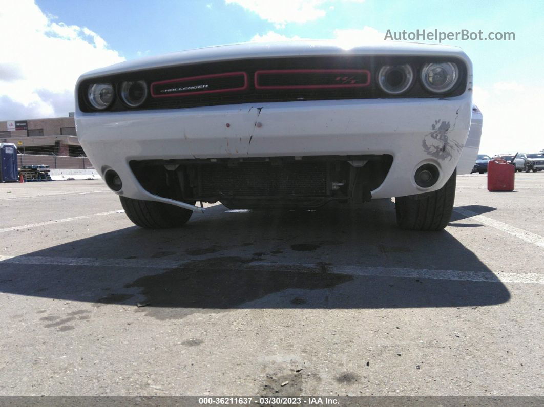 2018 Dodge Challenger R/t White vin: 2C3CDZBT7JH241133