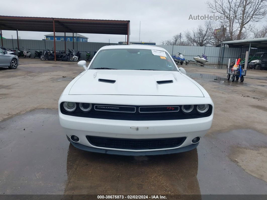 2018 Dodge Challenger R/t White vin: 2C3CDZBT7JH294401