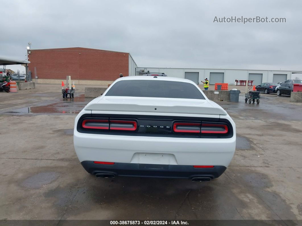 2018 Dodge Challenger R/t White vin: 2C3CDZBT7JH294401