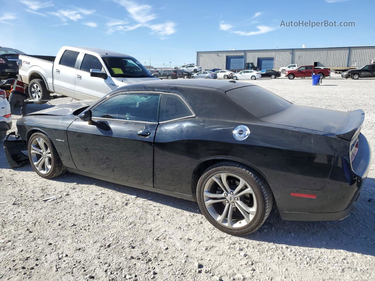 2022 Dodge Challenger R/t Black vin: 2C3CDZBT7NH105171