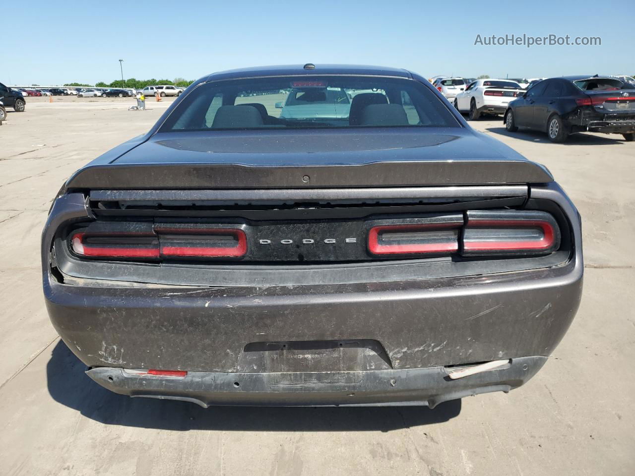 2022 Dodge Challenger R/t Gray vin: 2C3CDZBT7NH105249