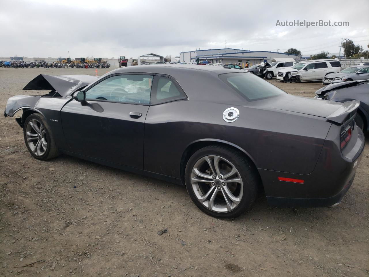 2022 Dodge Challenger R/t Charcoal vin: 2C3CDZBT7NH151146