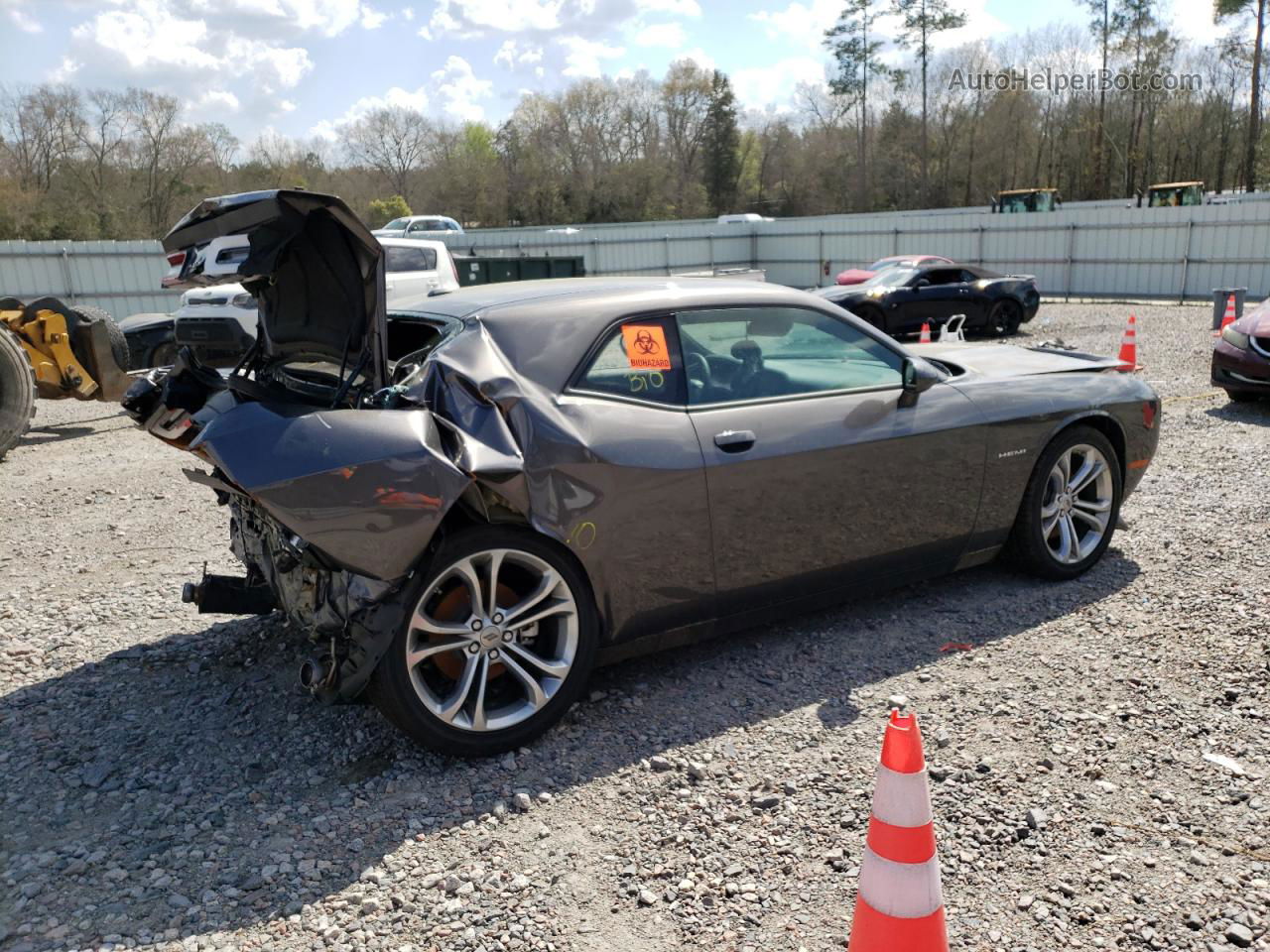 2022 Dodge Challenger R/t Charcoal vin: 2C3CDZBT7NH151163