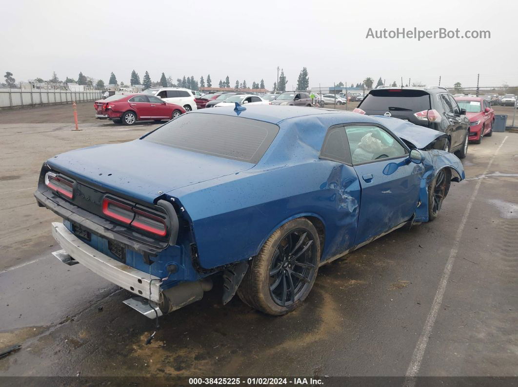 2022 Dodge Challenger R/t Blue vin: 2C3CDZBT7NH156573