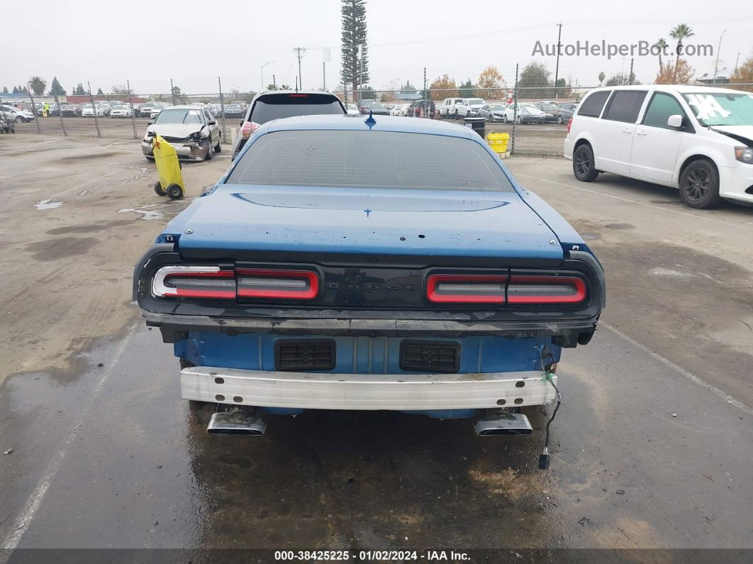 2022 Dodge Challenger R/t Blue vin: 2C3CDZBT7NH156573