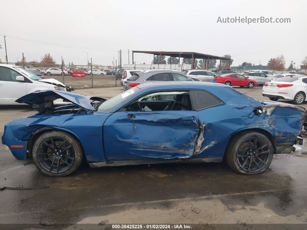 2022 Dodge Challenger R/t Blue vin: 2C3CDZBT7NH156573