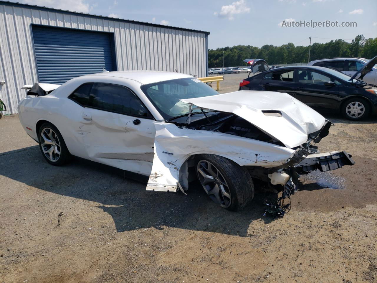 2015 Dodge Challenger Sxt Plus White vin: 2C3CDZBT8FH774227