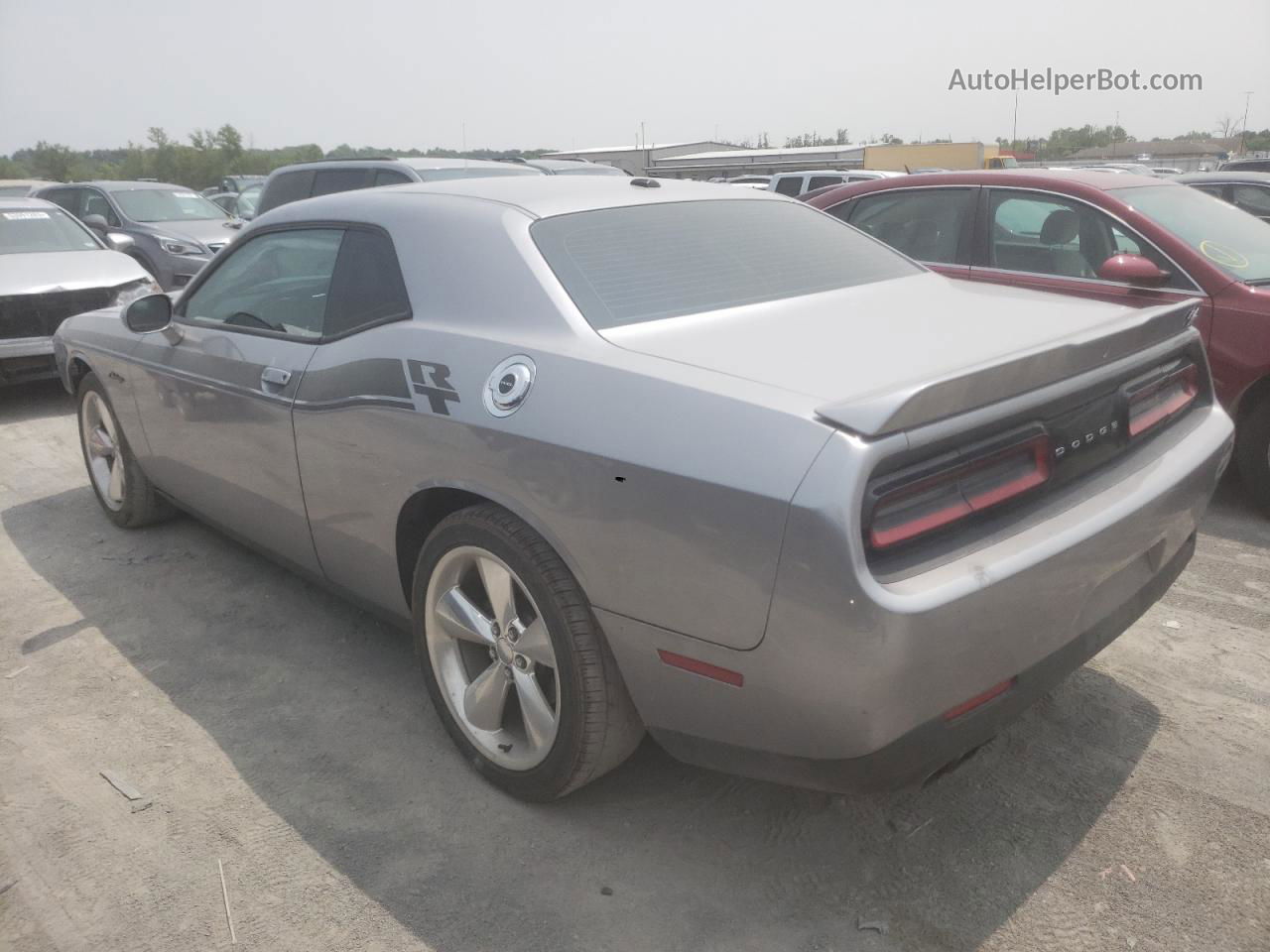 2015 Dodge Challenger Sxt Plus Серебряный vin: 2C3CDZBT8FH814502