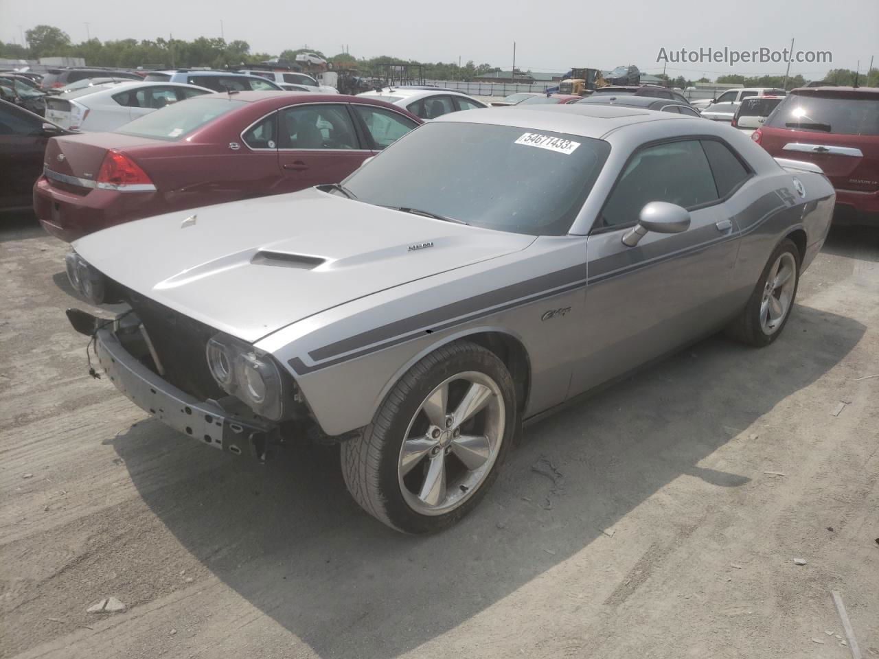 2015 Dodge Challenger Sxt Plus Серебряный vin: 2C3CDZBT8FH814502