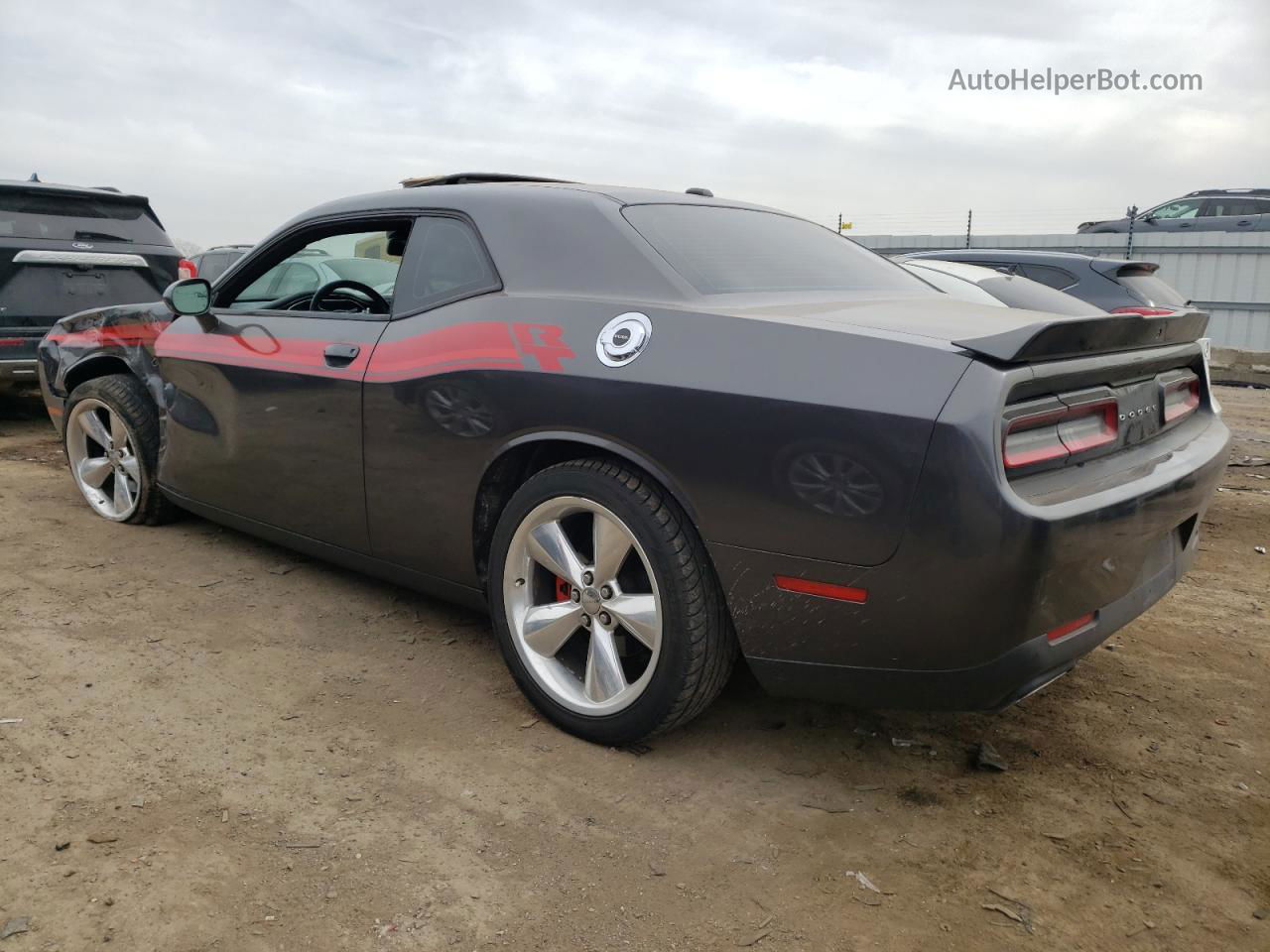 2015 Dodge Challenger Sxt Plus Gray vin: 2C3CDZBT8FH846561