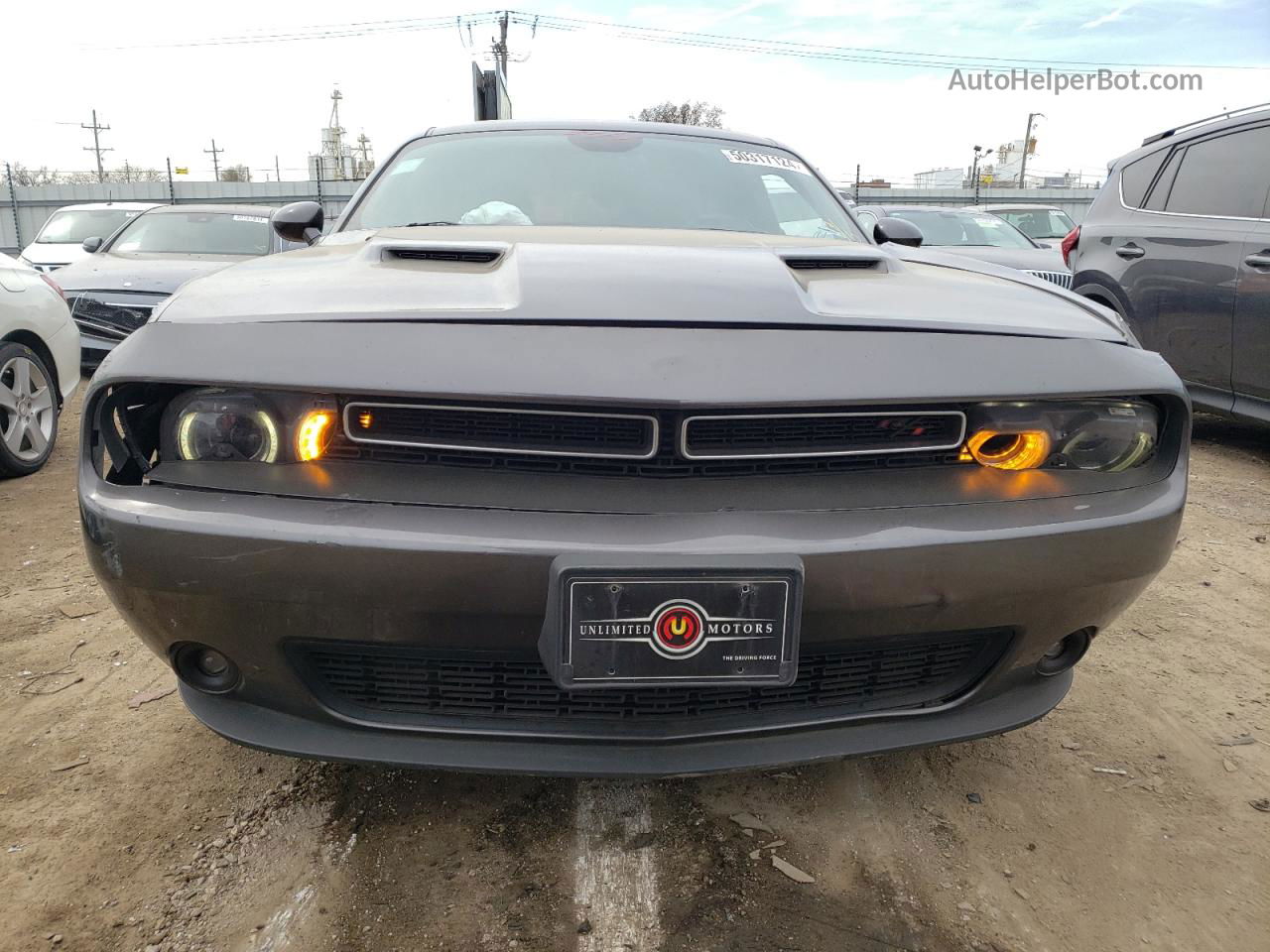 2015 Dodge Challenger Sxt Plus Gray vin: 2C3CDZBT8FH846561