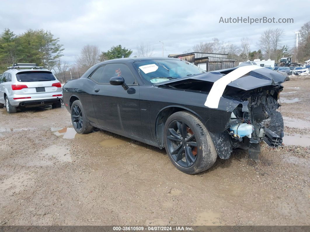 2016 Dodge Challenger R/t Черный vin: 2C3CDZBT8GH119969