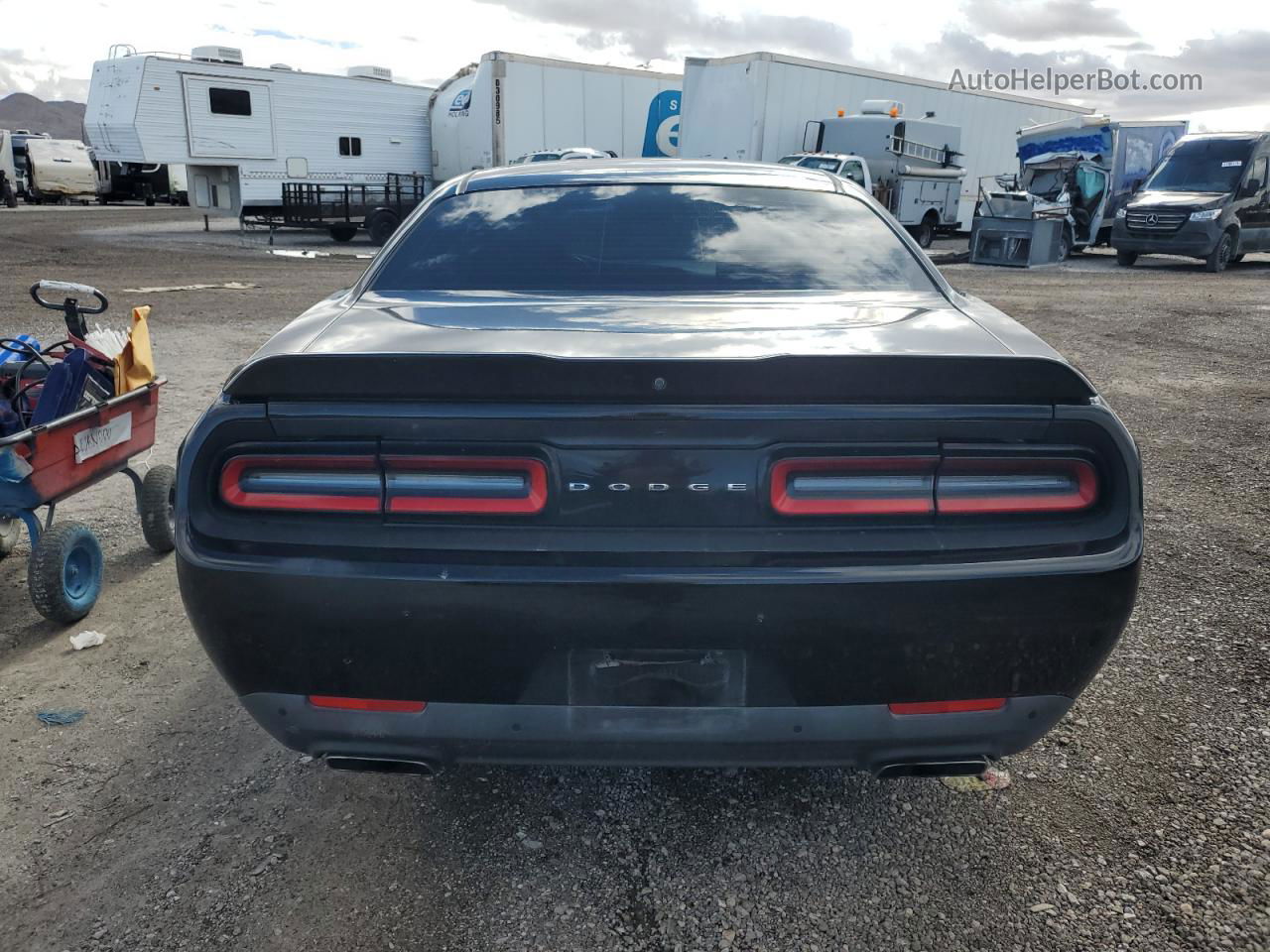 2016 Dodge Challenger R/t Black vin: 2C3CDZBT8GH210076