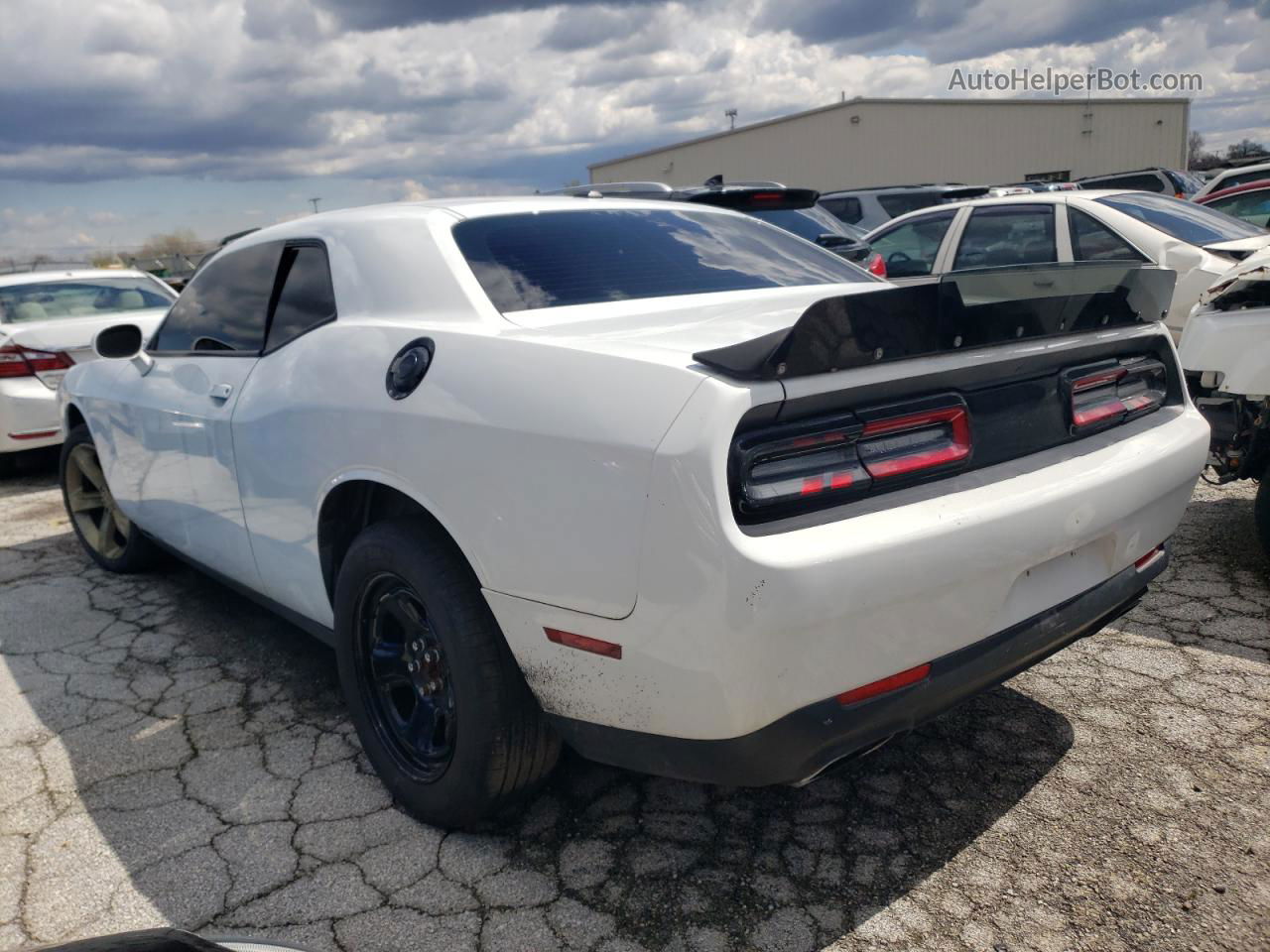 2017 Dodge Challenger R/t Белый vin: 2C3CDZBT8HH508614