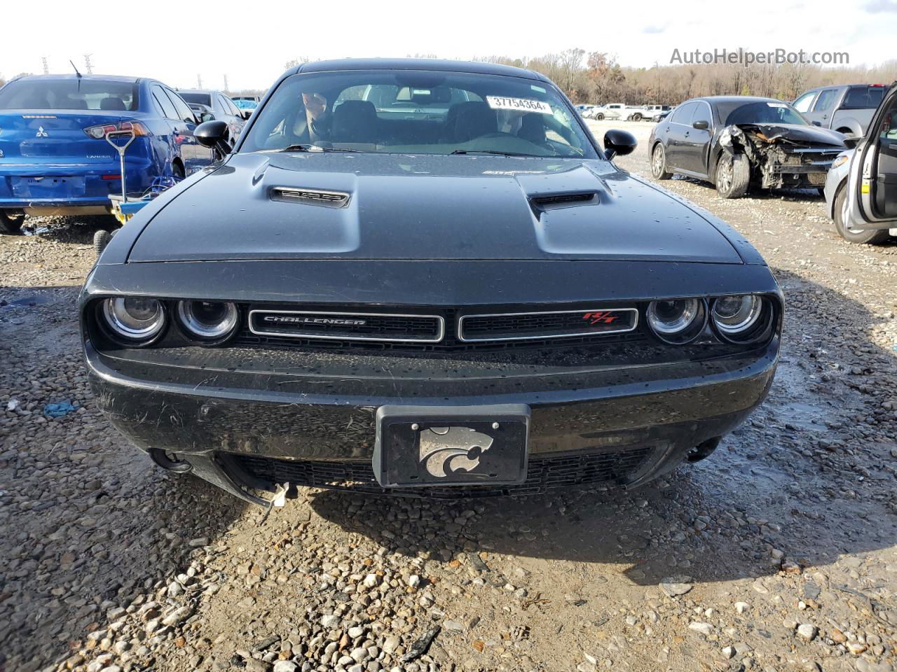 2017 Dodge Challenger R/t Black vin: 2C3CDZBT8HH594278