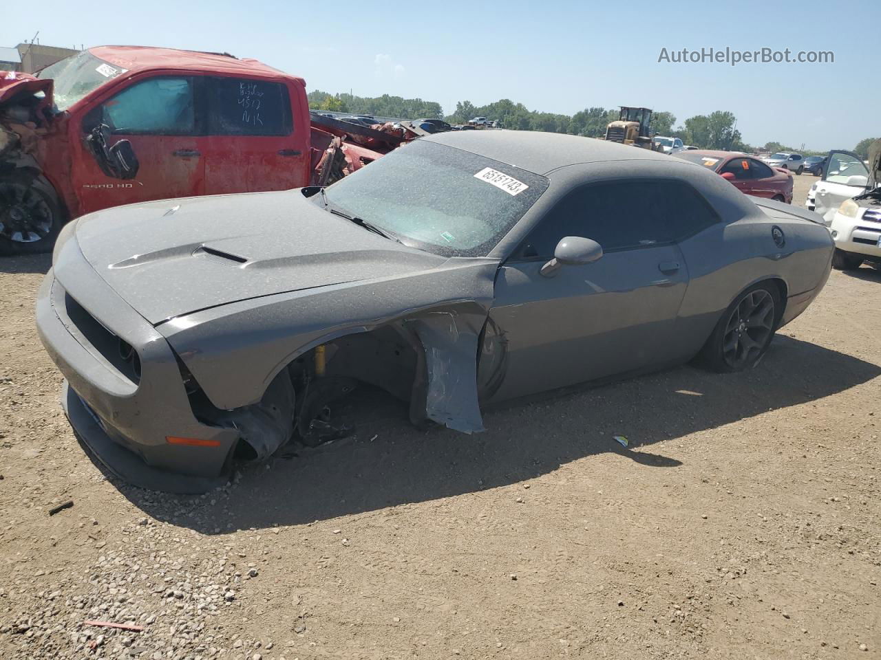 2017 Dodge Challenger R/t Серый vin: 2C3CDZBT8HH629482