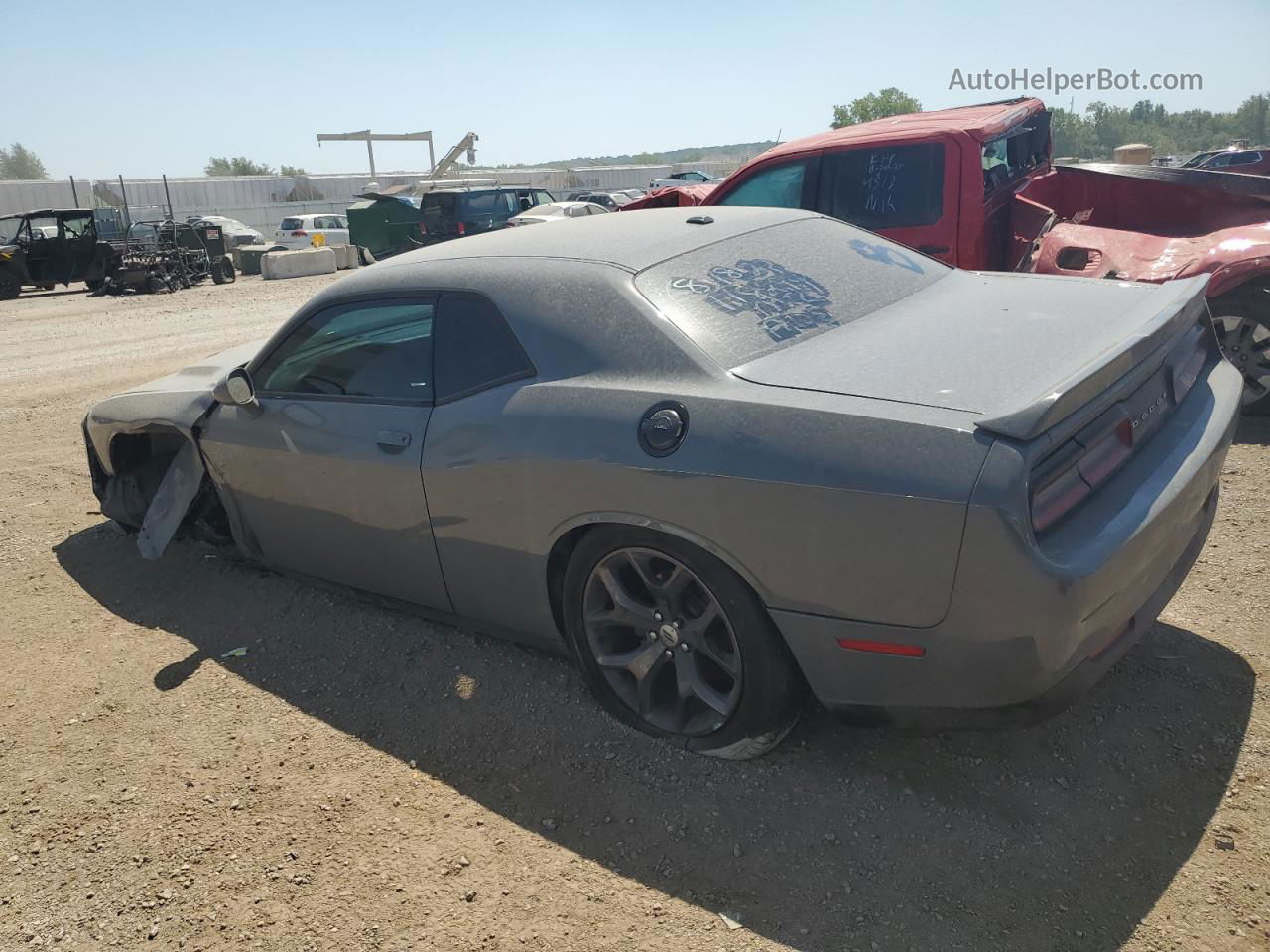 2017 Dodge Challenger R/t Gray vin: 2C3CDZBT8HH629482