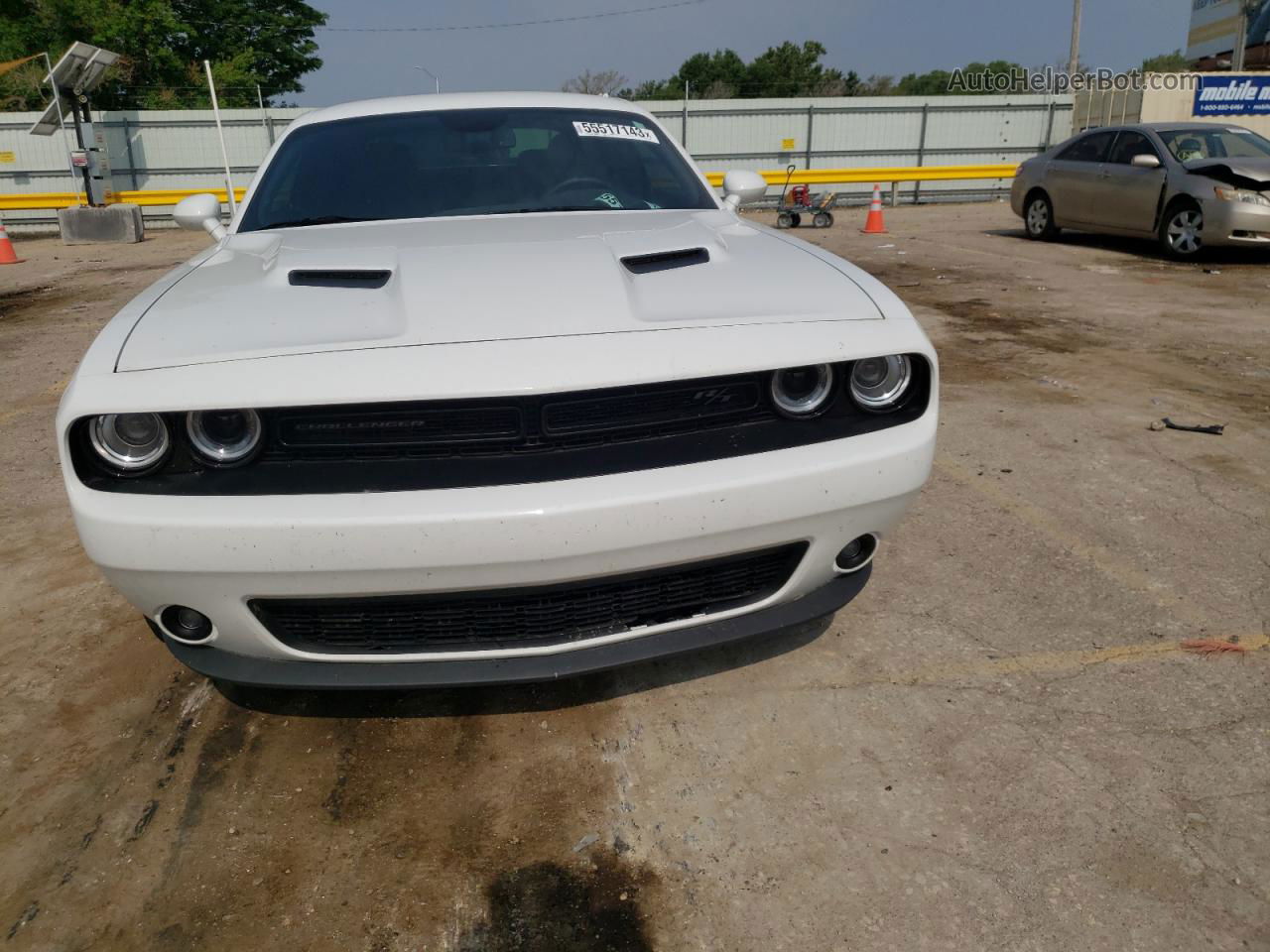 2017 Dodge Challenger R/t Белый vin: 2C3CDZBT8HH633886