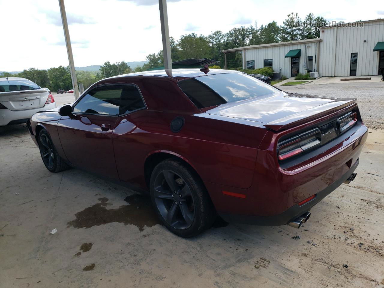 2017 Dodge Challenger R/t Burgundy vin: 2C3CDZBT8HH656049