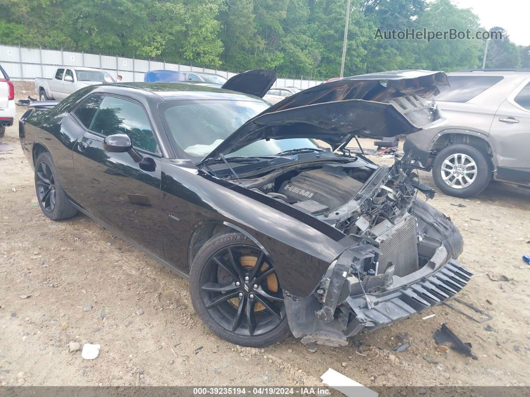 2018 Dodge Challenger R/t Black vin: 2C3CDZBT8JH196039