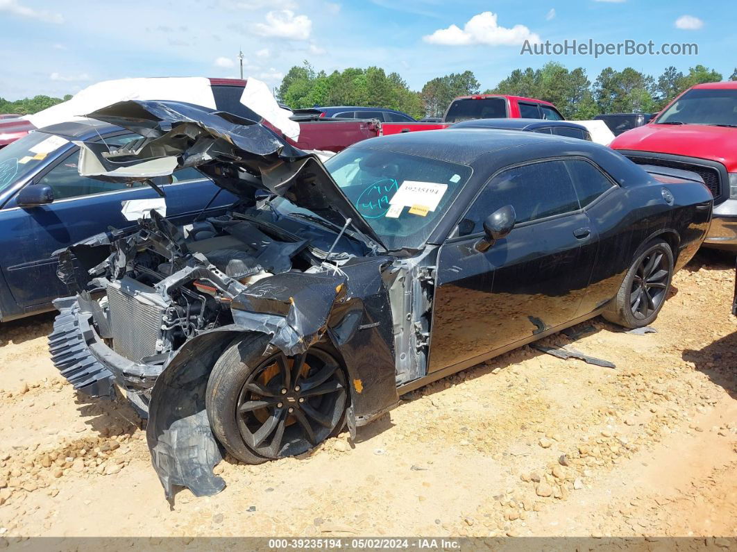 2018 Dodge Challenger R/t Черный vin: 2C3CDZBT8JH196039