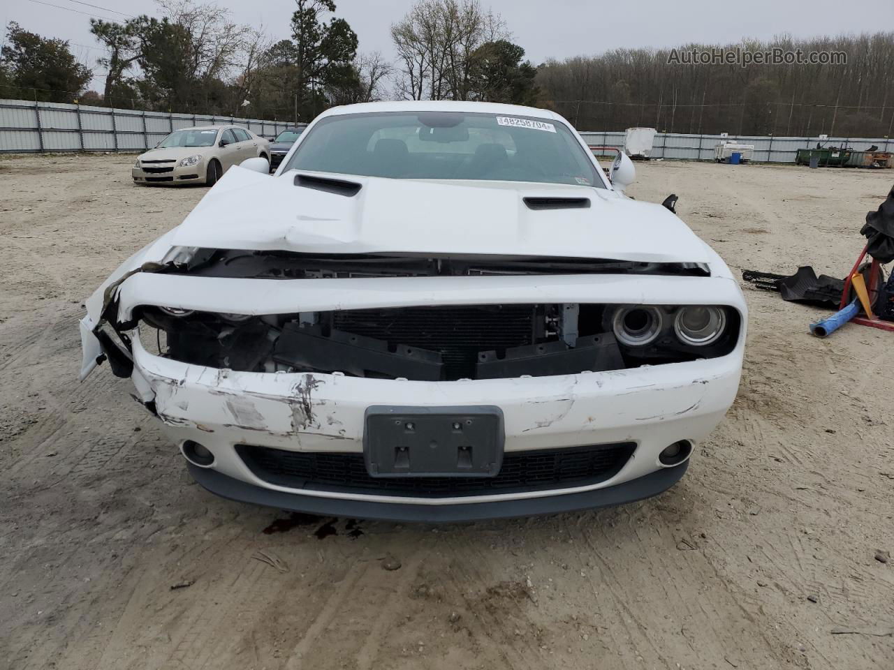 2018 Dodge Challenger R/t White vin: 2C3CDZBT8JH279423