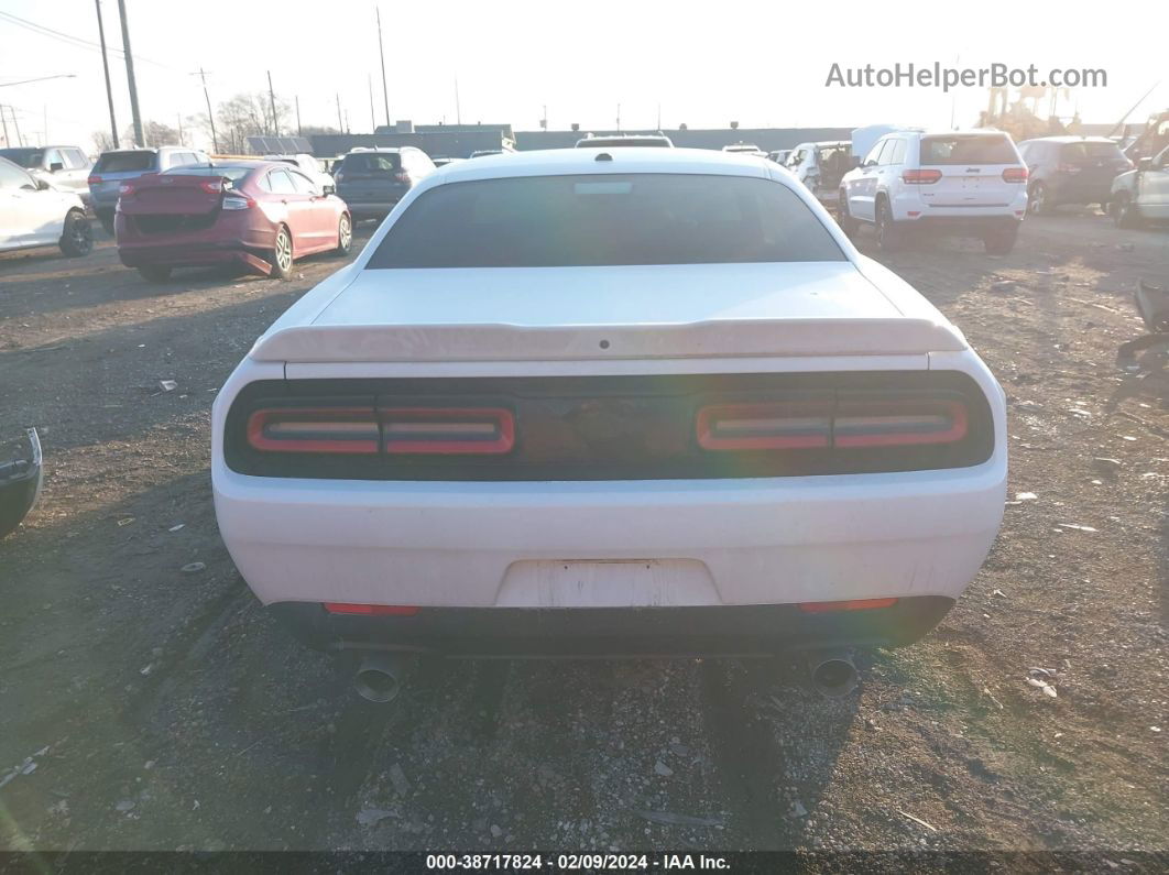 2018 Dodge Challenger R/t White vin: 2C3CDZBT8JH288140