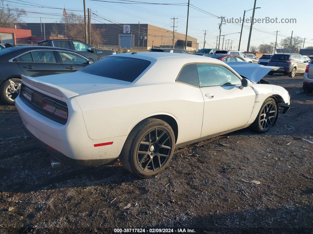 2018 Dodge Challenger R/t White vin: 2C3CDZBT8JH288140