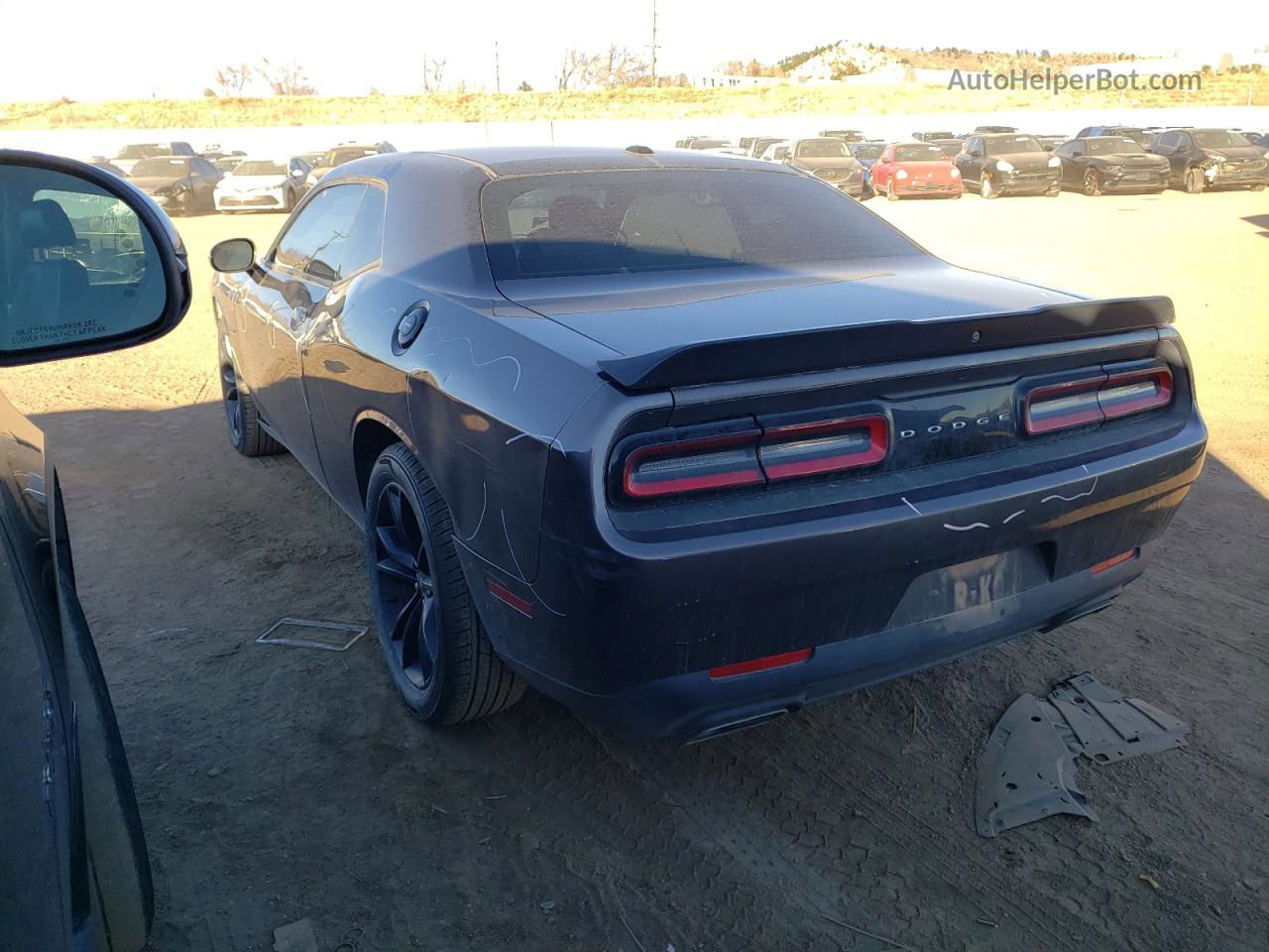 2018 Dodge Challenger R/t Gray vin: 2C3CDZBT8JH318107