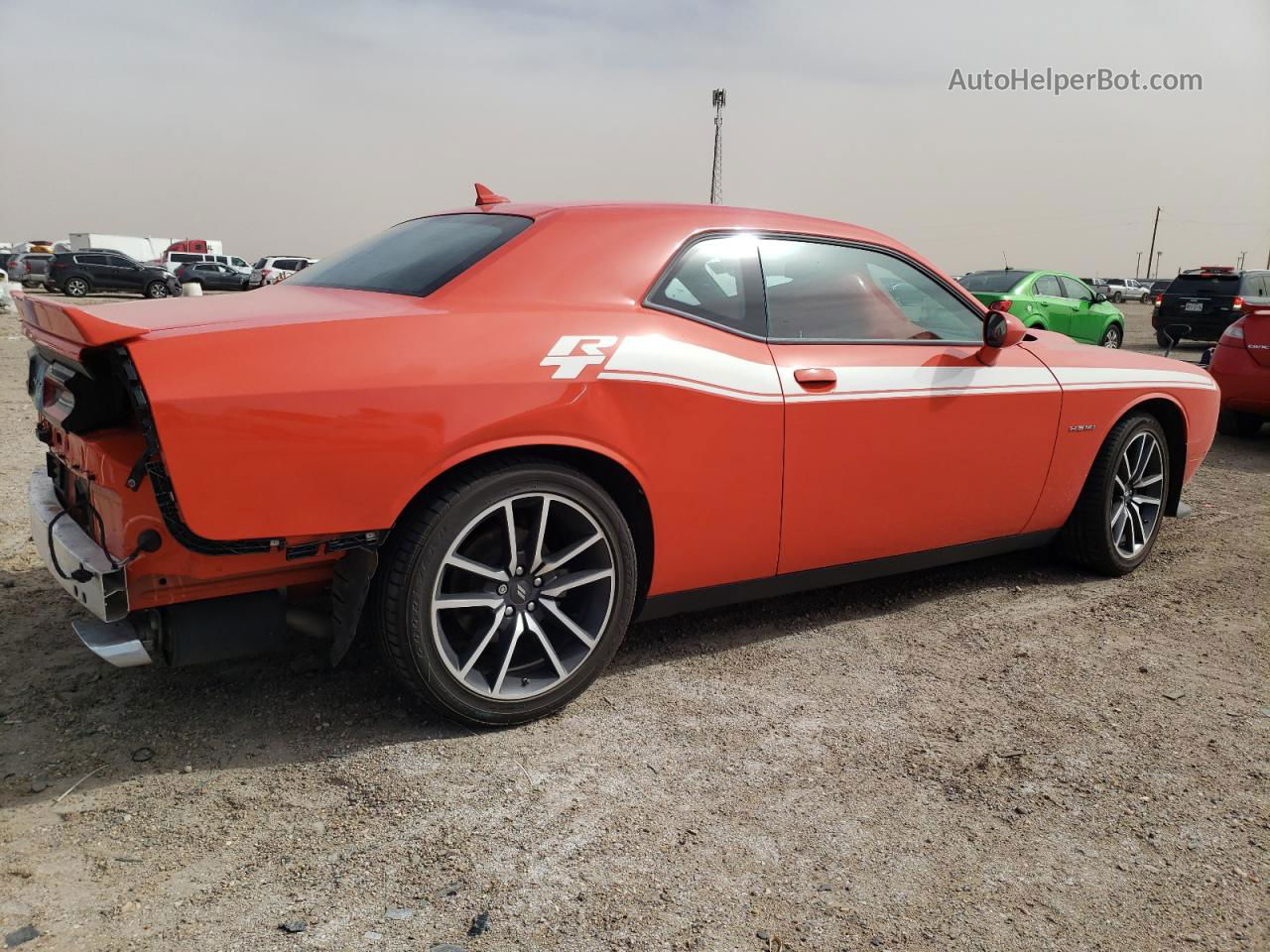 2022 Dodge Challenger R/t Оранжевый vin: 2C3CDZBT8NH151382