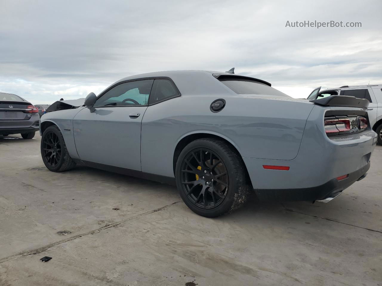 2022 Dodge Challenger R/t Gray vin: 2C3CDZBT8NH237887