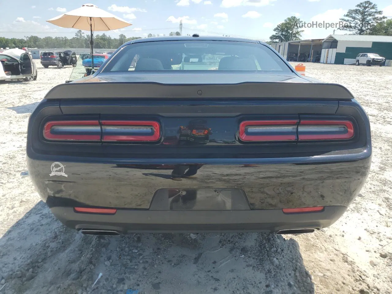 2022 Dodge Challenger R/t Black vin: 2C3CDZBT8NH254544